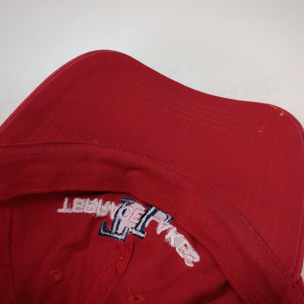 Dorfman Pacific Terrace Lakes TL Red Baseball Cap One Size Slideback Cotton Hat - Picture 8 of 9